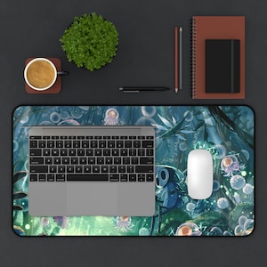 Hornet Quirrel and Hollow Knight Gaming Desk Mat • Gamer Mousepad • Non Slip Playmat image 2
