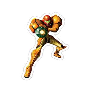 Metroid waterdichte sticker • Weerbestendige gamingvinyl-autosticker