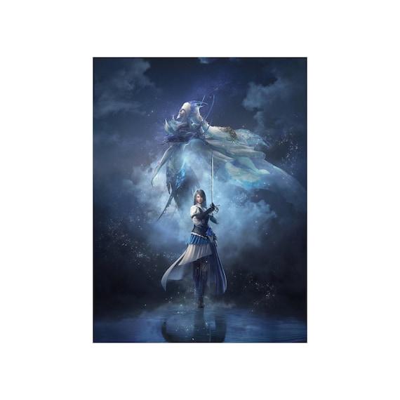 Final Fantasy 16 Shiva and Jill Warrick Poster  FFXVI Wall Art  Final  Fantasy Decor  Premium Matte Vertical Gaming Poster - Etsy Norway