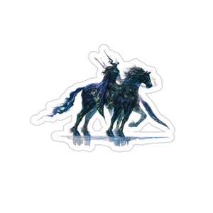 Odin Final Fantasy 16 Waterproof Sticker • Premium FF XVI Gaming Vinyl Car Decal