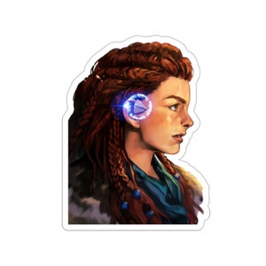 Aloy Focus Horizon Zero Dawn Waterproof Sticker • Gaming Vinyl Car Decal