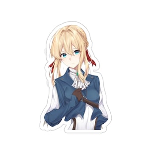 Violet Evergarden Sticker • Waifu Anime Vinyl Decal • Waterproof Car Decal • Laptop Sticker • Manga Decal