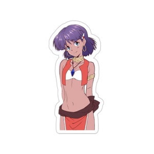 Anime Black Girl Waifu Nadia La Arwall Waterproof Sticker • The Secret of Blue Water Premium Vinyl Car Decal