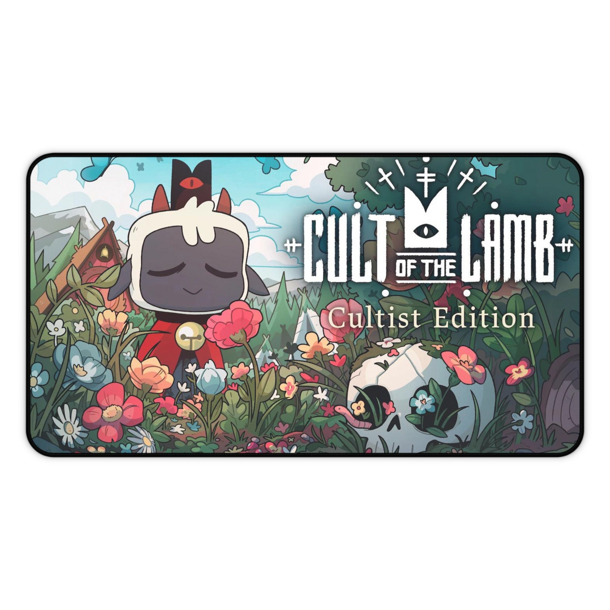 Cult of the Lamb Desk Mat • Cultist Edition Mousepad • XXL Gaming Mousepad • Nonslip Playmat