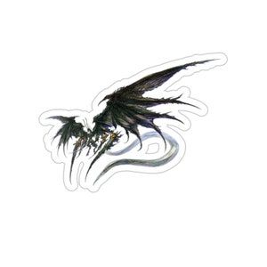 Bahamut Final Fantasy 16 Waterproof Sticker • Premium FF XVI Gaming Vinyl Car Decal