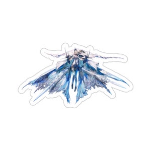 Shiva Final Fantasy 16 Waterproof Sticker • Premium FF XVI Gaming Vinyl Car Decal