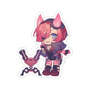 Apex Legends Wattson Chibi Alter Waterproof Sticker • Gaming Vinyl Car Decal