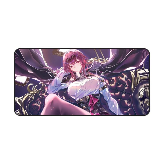 honkai: star rail himeko Anime HD Desk Mouse Pad Mat Large Keyboard Mat  40X70cm