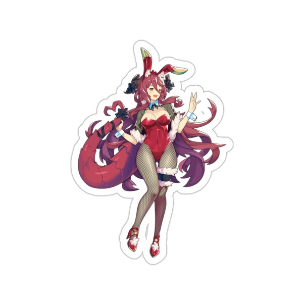 Bunny Girl Mym Dragalia Lost Waterproof Sticker • Gaming Vinyl Car Decal