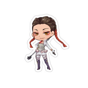 Apex Legends Chibi Loba Waterproof Sticker • Gaming Vinyl Car Decal