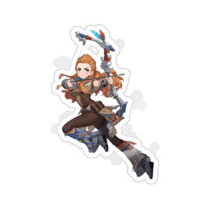 Kawaii Aloy Horizon Zero Dawn waterdichte sticker • Gaming vinyl auto sticker