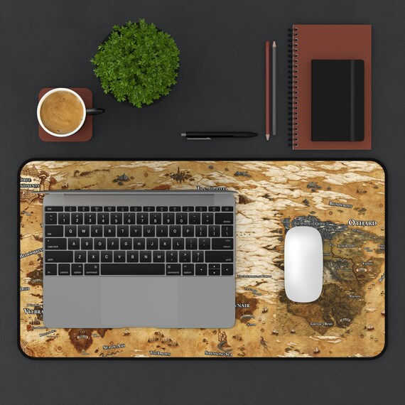 FF14 マップデスクマット • ファイナルファンタジー 14 大型ゲーミング