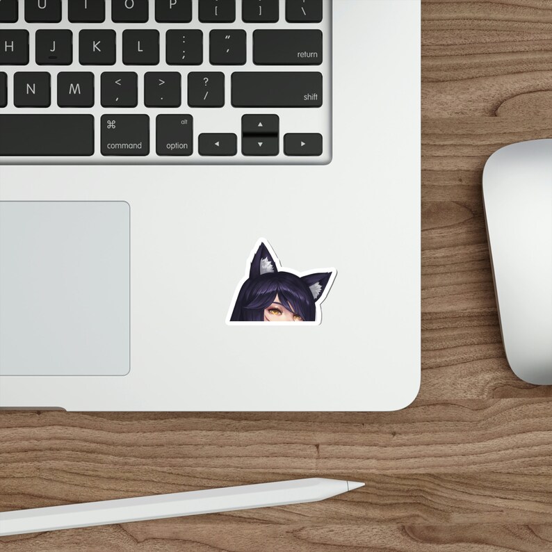 Ahri Peeker Sticker • Lol Peeker Car Decal • League of Legends Waifu ...