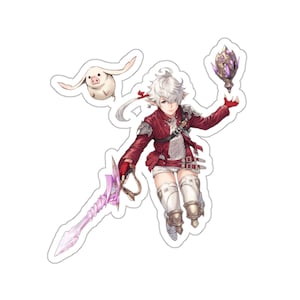 Alisaie Leveilleur Final Fantasy 14 Waterproof Sticker • Weatherproof Vinyl Car Decal