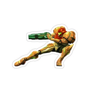 Waterdichte sticker voor Metroid-pak • Weerbestendige autosticker van gamingvinyl