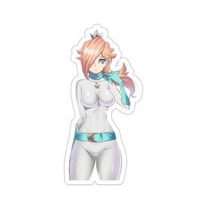 Rosalina Mario Kart Suit Waterproof Sticker • Premium Gaming Vinyl Car Decal