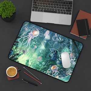 Hornet Quirrel and Hollow Knight Gaming Desk Mat • Gamer Mousepad • Non Slip Playmat image 8