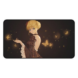 Umineko When They Cry Desk Mat • Beatrice Gaming Mousepad • Non Slip Visual Novel Dojin Playmat • Umineko no Naku Koro ni