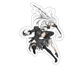 2B and A2 Nier Automata Waterproof Sticker • Weatherproof Vinyl Car Decal