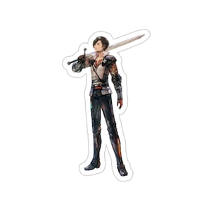 Teen Clive Rosfield Final Fantasy 16 Waterproof Sticker • Premium FF XVI Gaming Vinyl Car Decal
