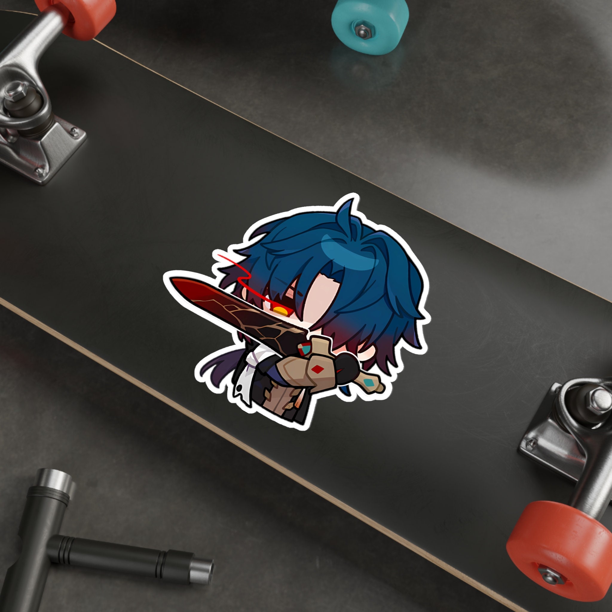 99 Stück Honkai: Star Rail Anime Aufkleber – Wasserdicht, PVC – Für Laptop, Wasserflasche, Fahrrad & Skateboard
