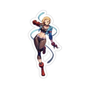 Cammy Street Fighter 6 Wasserdichter Aufkleber • Premium Gaming Vinyl Auto Aufkleber