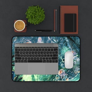 Hornet Quirrel and Hollow Knight Gaming Desk Mat • Gamer Mousepad • Non Slip Playmat image 7