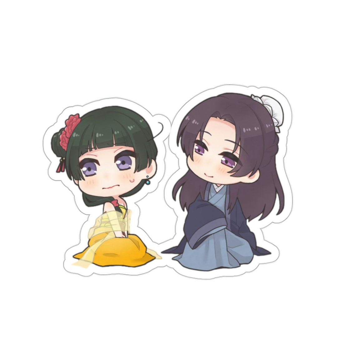 Chibi Maomao and Jinshi Apothecary Diaries Waterproof Sticker - Etsy