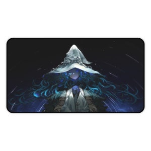 Elden Ring Ranni the Witch Gaming Desk Matte • Gamer Mouse Pad Playmat