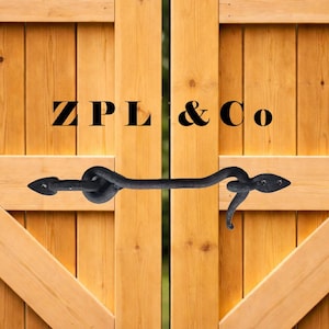 Ganchos de cabina forjados a mano - Fabricados en EE. UU.