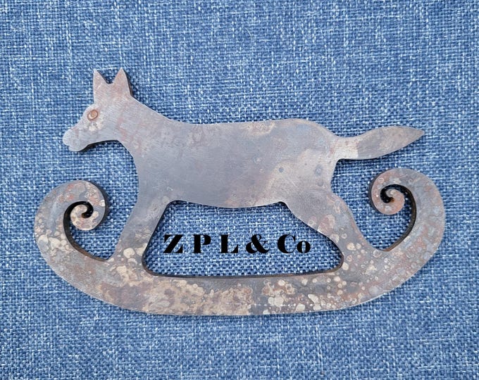 Handmade 1700s "Swamp Fox" Flint Striker – High-Carbon Steel, USA Made