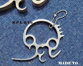 Mini Thayer's Universal Tool: Stainless Steel Keychain Multi-Tool - Made in USA