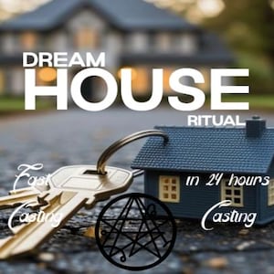Dream House Ritual, New Home Energy Activation, Attunement to Your Dream Living Space, Abundance Frequency Work