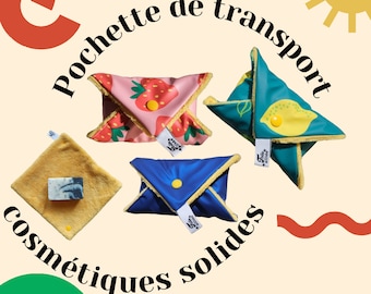 Pochette transport savon