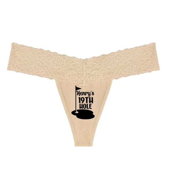 Funny Lace Mens Thong