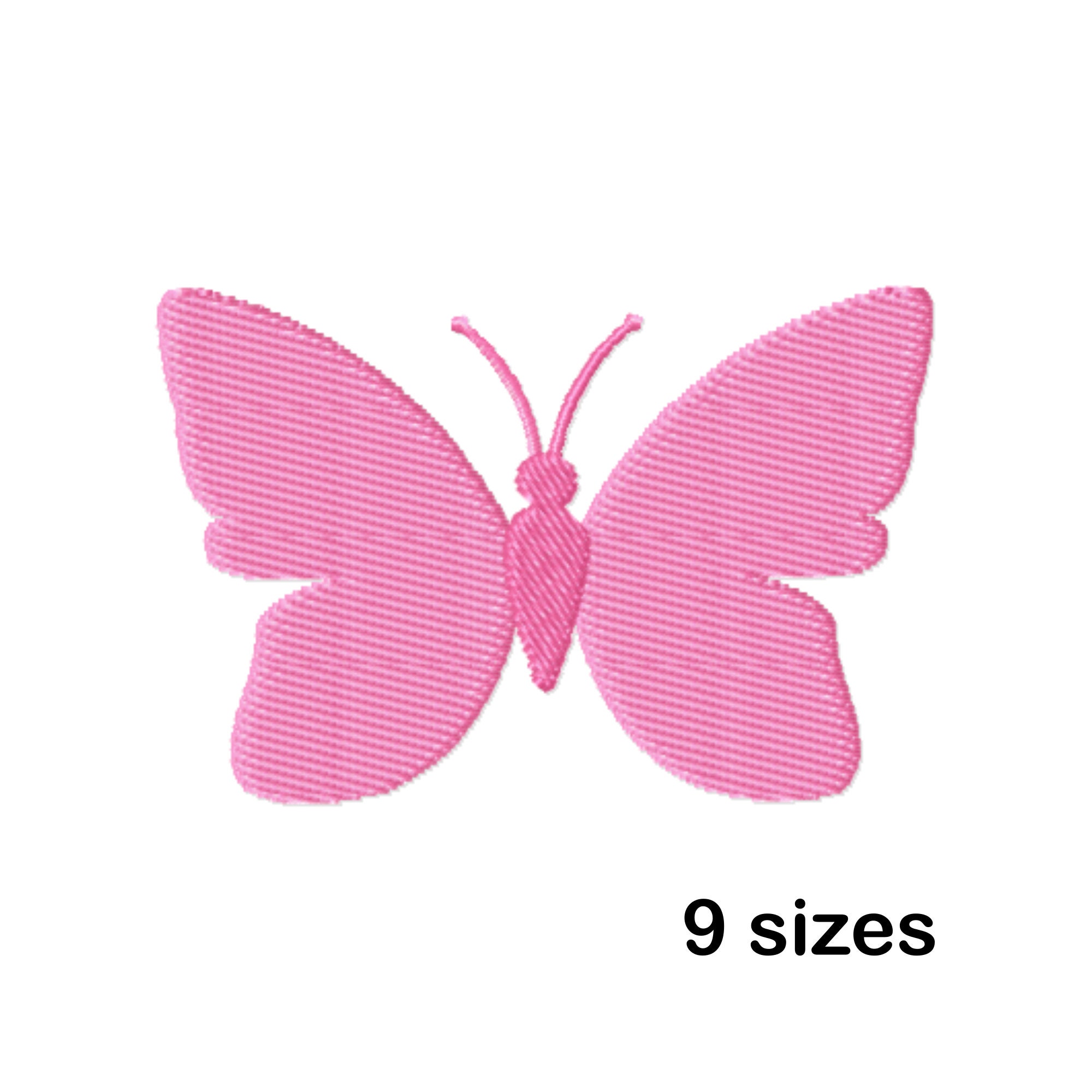 Butterfly Embroidery Designs Instant Download 9 Sizes Etsy