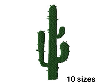 Cactus Embroidery Designs, Instant Download in 10 Sizes