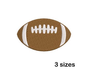 Football Machine Embroidery Design, Sports Ball Mini Fill Embroidery File, Instant Download