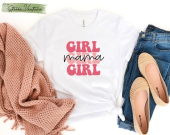 Girl Mama T-Shirt: Soft Cotton Blend, Relaxed Fit