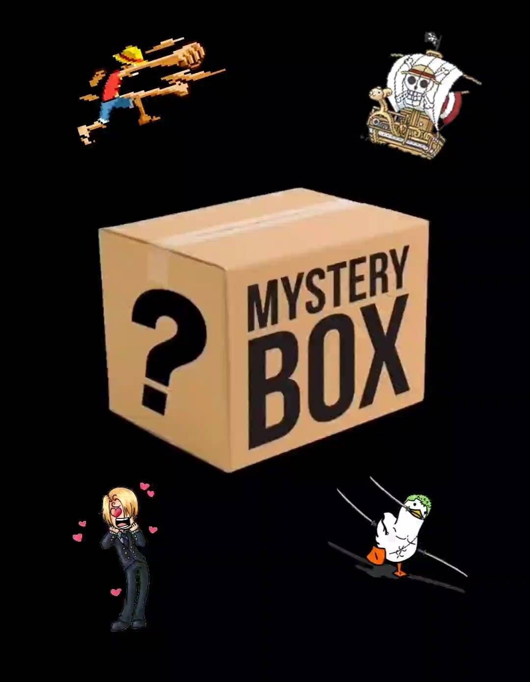One Piece Luffy Mystery Box Mysterie Box Present Etsy