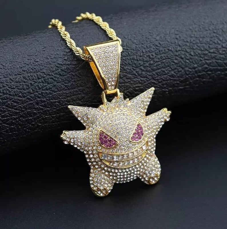 Iced out pokemon chain Clearance