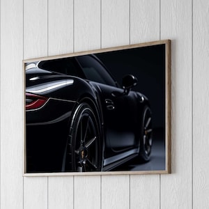 Porsche 911 Poster / Poster Premium AP3081 / Car Art / Wandbild Wandbilder
