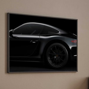 Porsche 911 Poster / Poster Premium AP3085 / Car Art / Wandbild Wandbilder