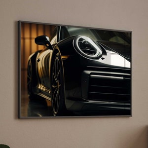 Porsche 911 Poster / Poster Premium AP3078 / Car Art / Wandbild Wandbilder