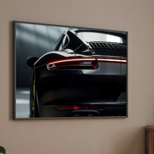 Porsche 911 Poster / Poster Premium AP3082 / Car Art / Wandbild Wandbilder