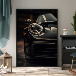 Porsche 911 Poster / Poster Premium AP3087 / Car Art / Wandbild Wandbilder