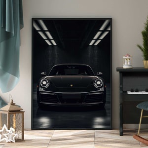 Porsche 911 Poster / Poster Premium AP3086 / Car Art / Wandbild Wandbilder