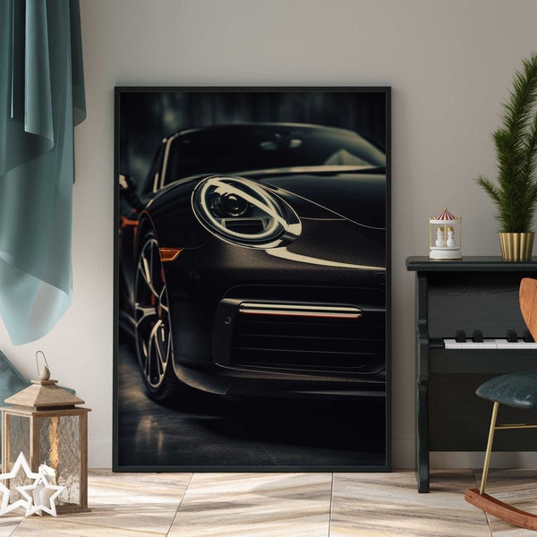 Porsche 911 Poster / Poster Premium AP3080 / Car Art / Wandbild Wandbilder