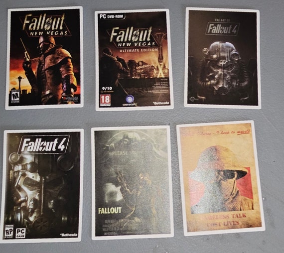 Fallout Stickers Fallout Merchandise Enclave New Vegas 