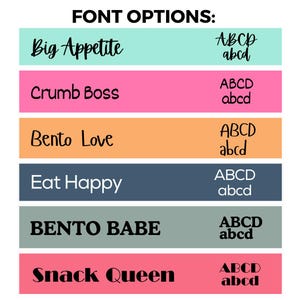 Personalized Bento Box for Kids | Back to School Lunch Box | Leakproof Silicone Lunch Container | Toddler Daycare Snack Box image 11